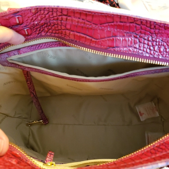 NWT Brahmin Misha Jazzynova Ombre Genuine Leather Tote Bag - Picture 4 of 12